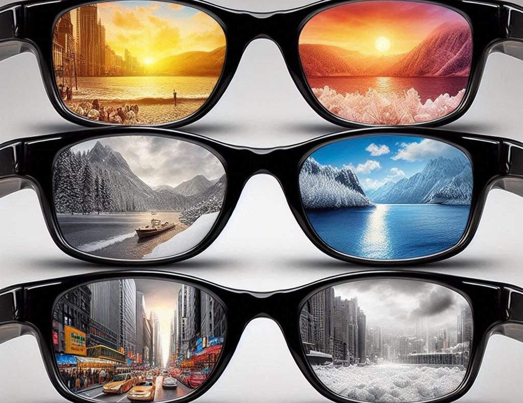 views through different lenses