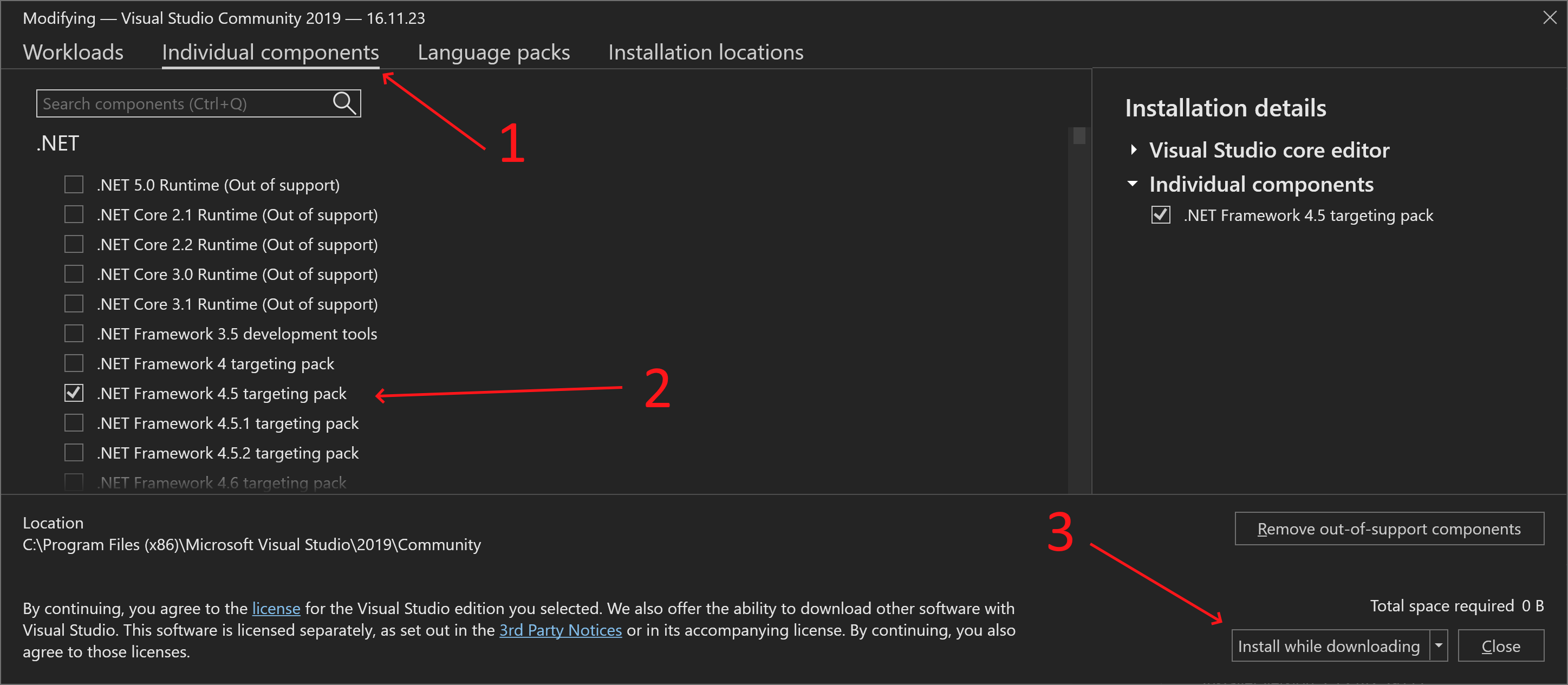 Visual Studio Installer